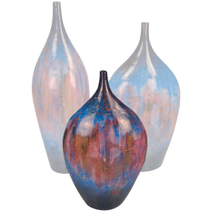 Desire Small Ceramic Vase | Cobalt Blue