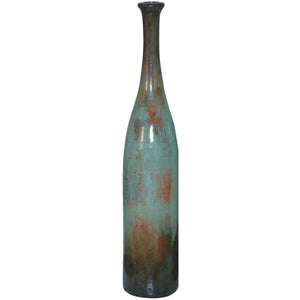 Small Ceramic Stretched Floor Bottle | Pacifico