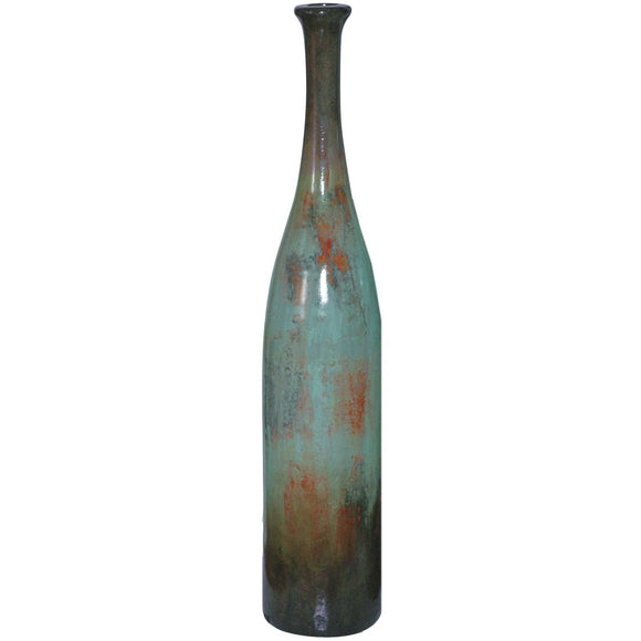 Small Ceramic Stretched Floor Bottle | Pacifico