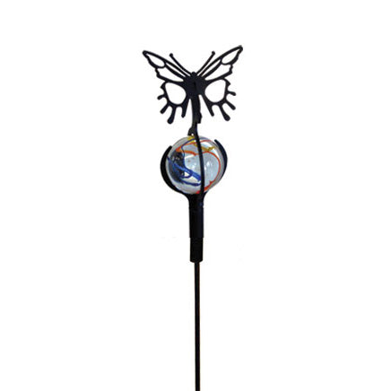 Butterfly - Marble Garden Stake