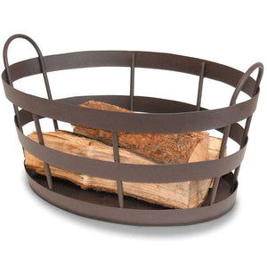 Roman Bronze Shaker Log Basket