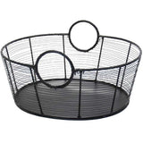 Large Steel Wire Log Basket | 25.5" x 21.5" x 13"