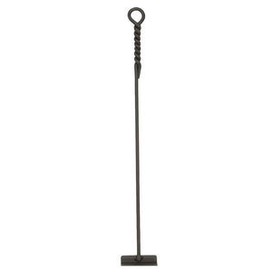 Standard 28-in Rope Inspired Iron Fireplace Hoe
