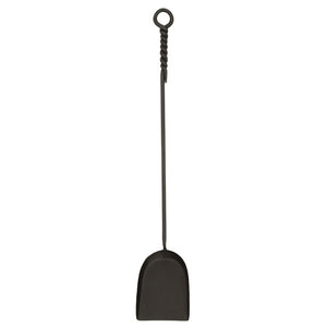 36-in Iron Fireplace Shovel with Rope Design