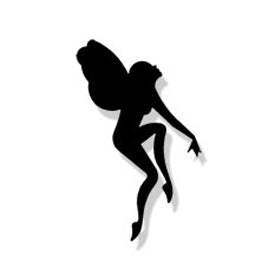 Wrought Iron Fairy Magnet