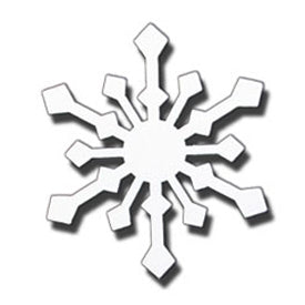 Wrought Iron Snowflake Magnet