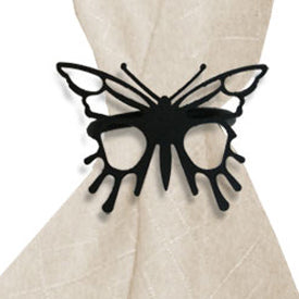 Wrought Iron Butterfly Napkin Ring