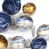 Set of 12 Glass Spheres | Glimmer, Mythic, Cheers
