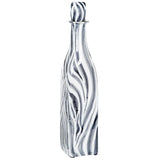 Zebra Large Glass Bottle