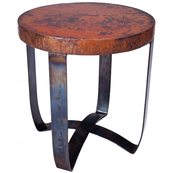 Round Strap End Table | Base Only