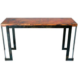 Steel Strap Console Table | Base Only
