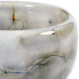 White Horse Glass Bowl