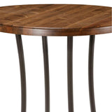 Bistro Counter Height Table with 30in Round Top
