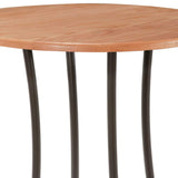Bistro Counter Height Table with 42in Round Top