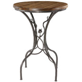 Sassafras Bar Height Table with 42in Round Top