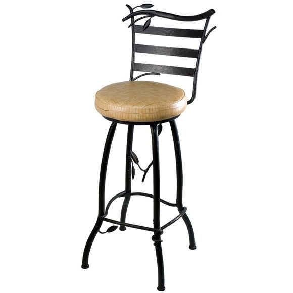 Green Forest Round Counter Stool