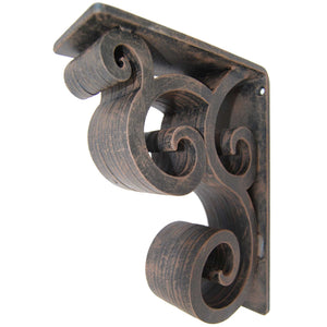 Isabelle Wrought Iron Corbel | 3" Wide
