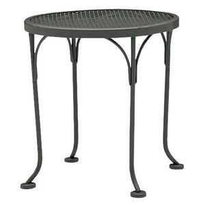 Occasional Mesh Top 17" Round End Table