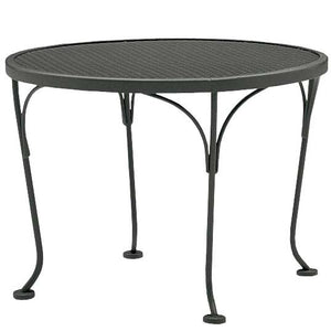 Round Occasional Mesh Top End Table | 24"
