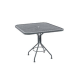 Contract Plus Micro Mesh 36" Square Top Bistro Umbrella Table