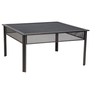 Jax 38" Square Coffee Table with Micro Mesh Top