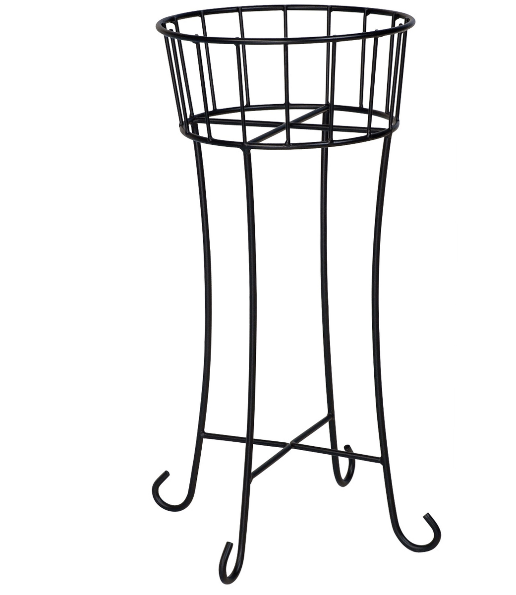 Buy the Round Planter for your outdoor living area online timelesswroughtiron