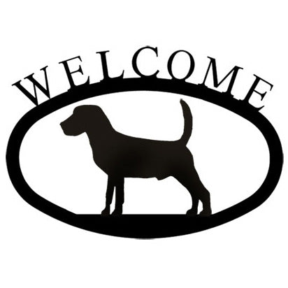 Welcome Sign Small - Beagle