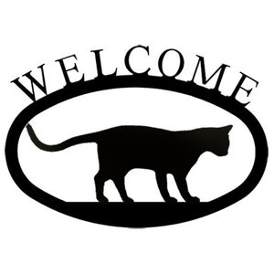 Welcome Sign Small - Cat