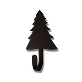 Wrought Iron Pine Tree Magnet Hook