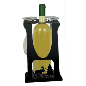 Wine Holder Moose Design