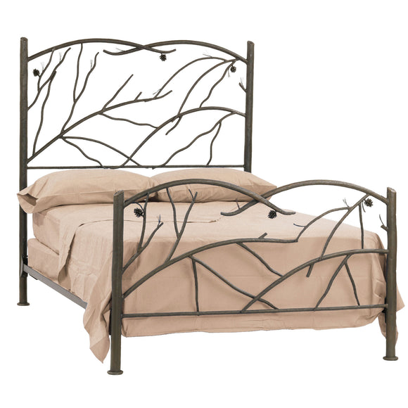 The Willow Iron & Brass Bed  Wrought Iron & Brass Bed Co.