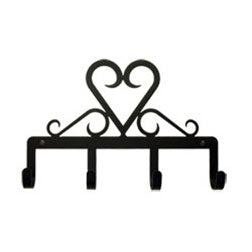 Wrought Iron Heart Key Holder – timelesswroughtiron