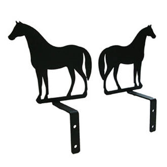Standing Horse Curtain Swags