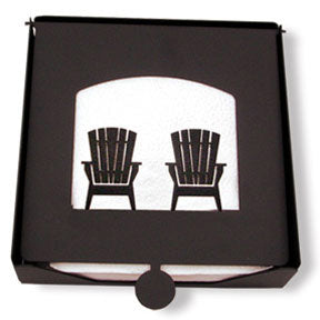 Adirondack Chairs Napkin Holder (2-Piece)