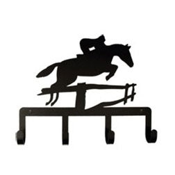 Wrought Iron Jumping Horse Key Holder