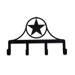 Wrought Iron Wester Star Key Holder – timelesswroughtiron