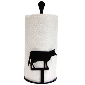 Cow Paper Towel Stand