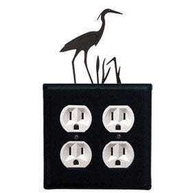 Heron Outlet Cover (Double)