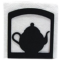 Wrought Iron Teapot Napkin Holder