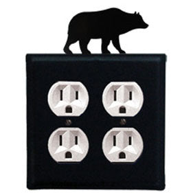 Bear Outlet Cover - Double