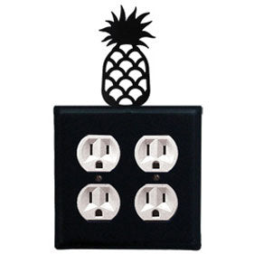 Pineapple Outlet Cover - Double