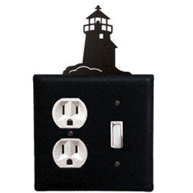 Lighthouse Outlet & Switch Combination Cover