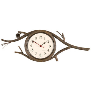 Pine Wall Clock