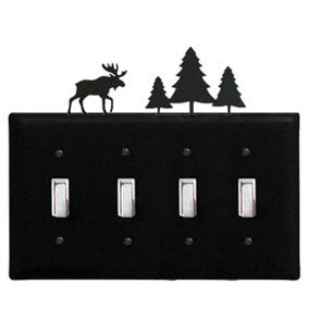 Moose/Pine Quad Switch Cover