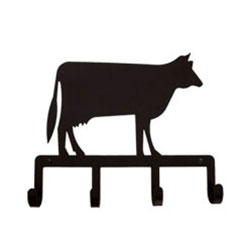 Wrought Iron Cow Key Holder
