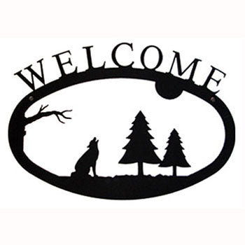 Wolf & Timber Welcome Sign