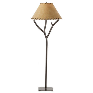 Rustic Woodland Floor Lamp