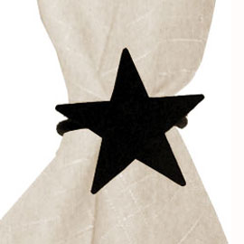 Wrought Iron Star Napkin Ring
