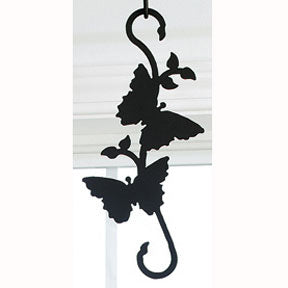 s hooks for hanging plants Village Wrought Iron Butterfly S-Hook