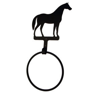 Standing Horse Towel Ring